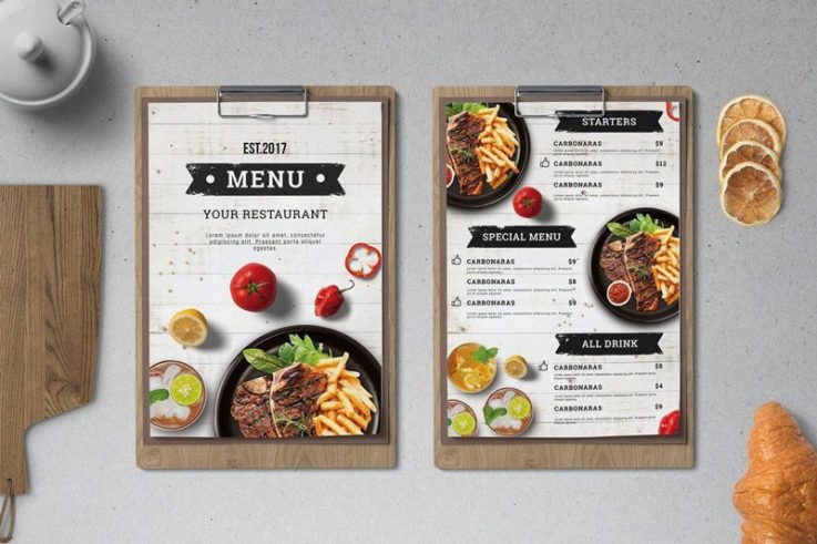 ĐỊNH GIÁ MENU