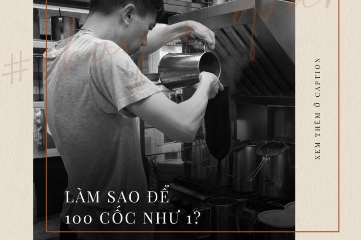 LÀM SAO ĐỂ 100 CỐC NHƯ 1