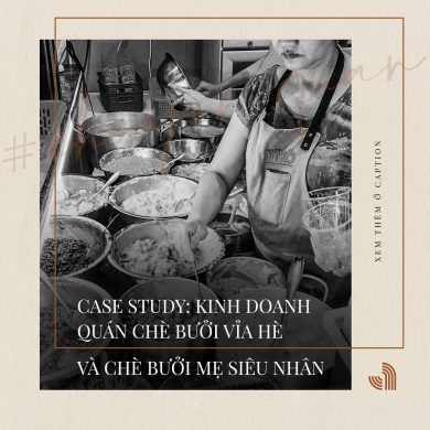 KINH DOANH QUÁN CHÈ BƯỞI VỈA HÈ