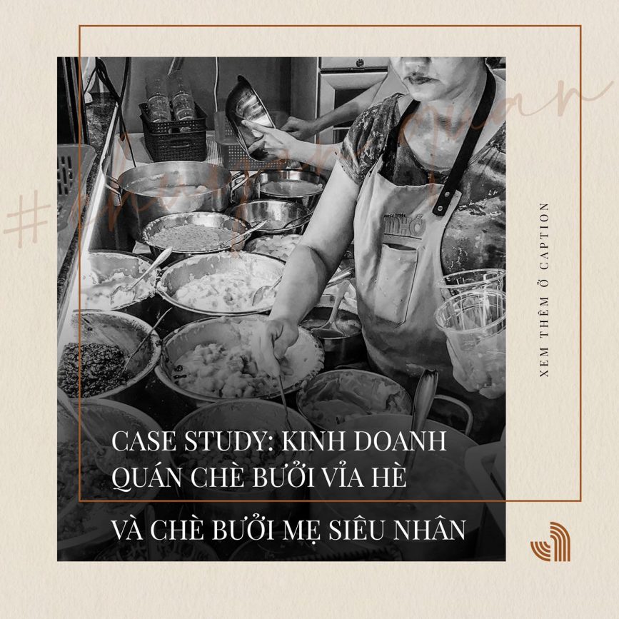 KINH DOANH QUÁN CHÈ BƯỞI VỈA HÈ