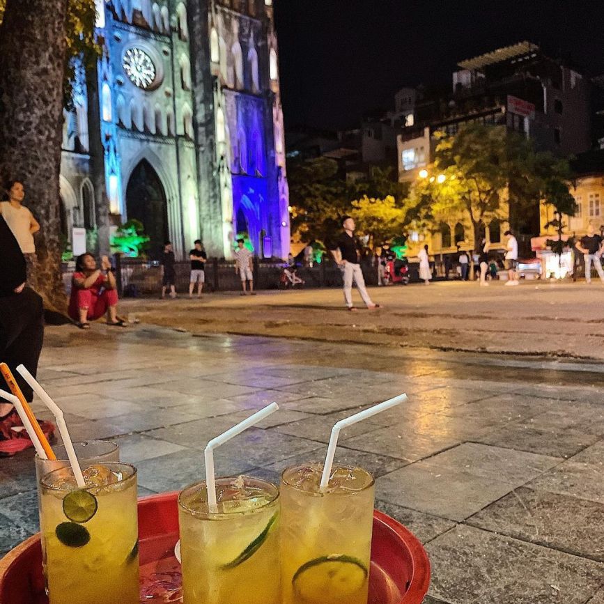 Trà chanh Nhà Thờ