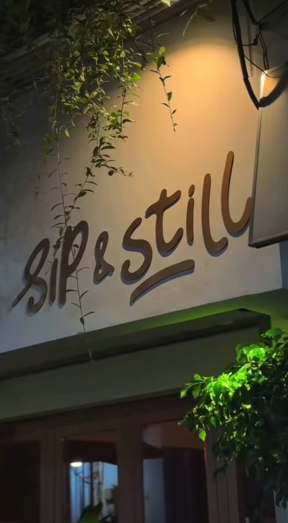 Menu SIP & STILL