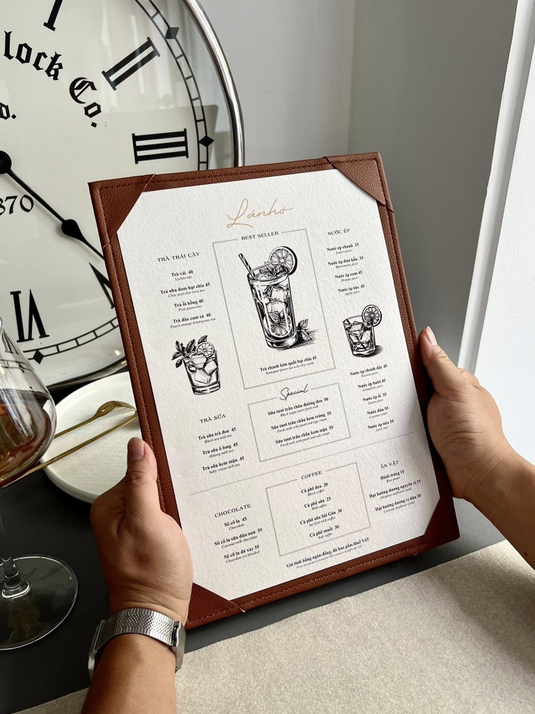 Menu MAD Cà Phê