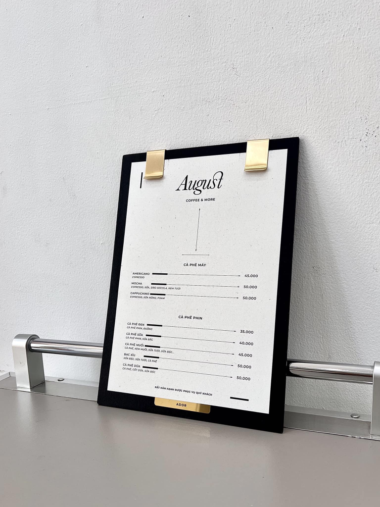 Menu Haoji Coffee & Cake 