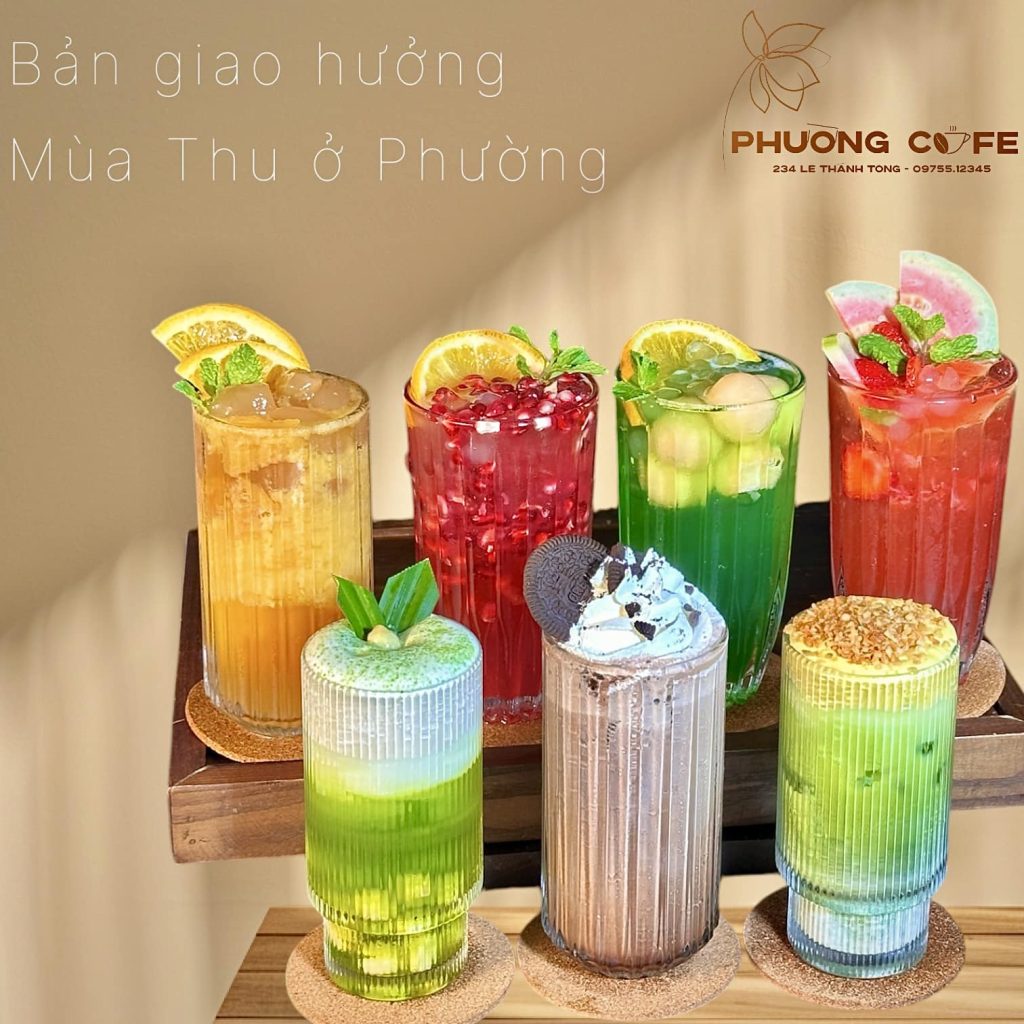 Menu Phường Cà Phê