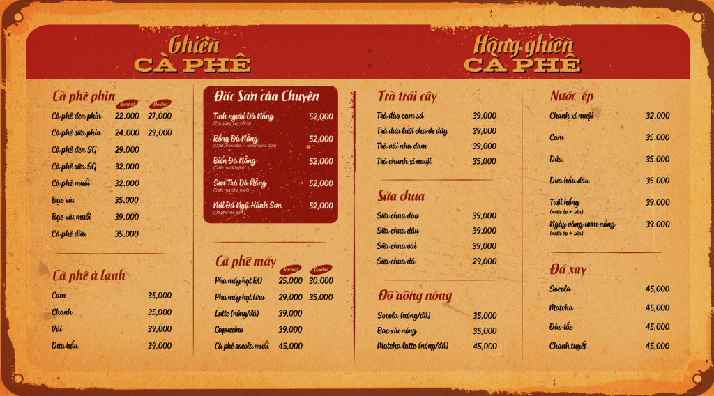 Menu Chuyện Đà Nẵng