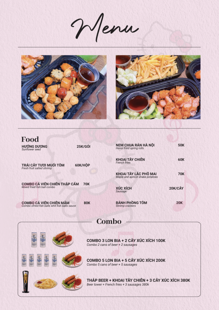 Menu Matcha House