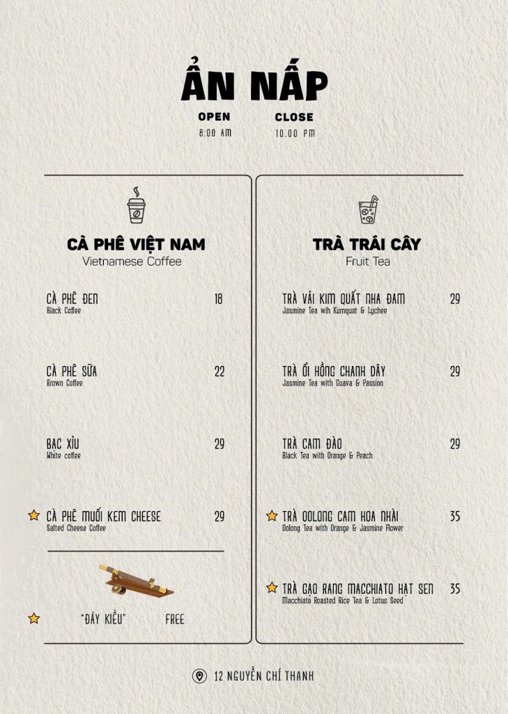 Menu ẩn nấp