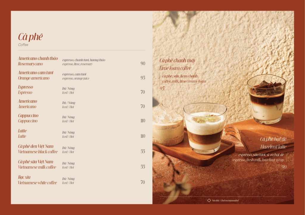 Menu Chồ Dining
